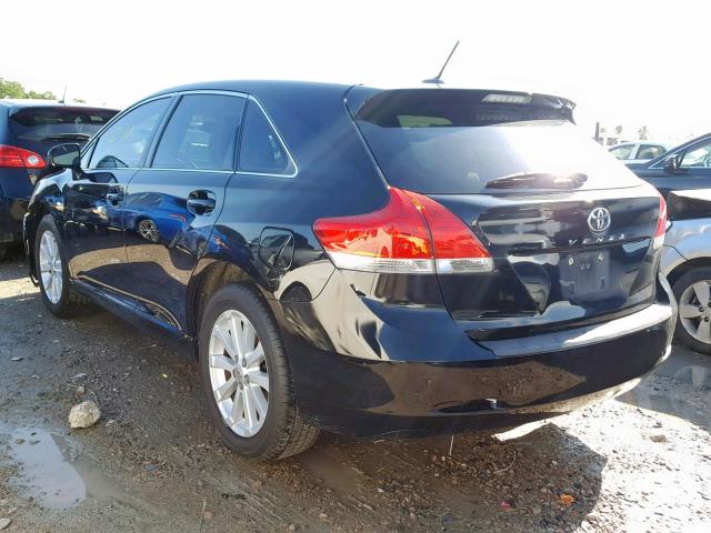 4T3ZA3BB8AU033880 - 2010 TOYOTA VENZA BASE BLACK photo 3