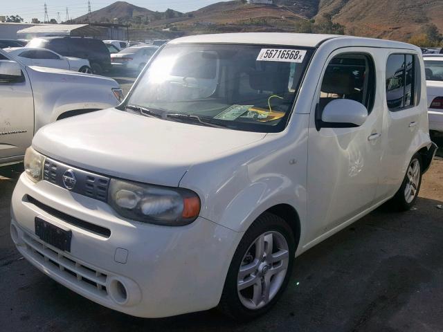 JN8AZ28RX9T104908 - 2009 NISSAN CUBE BASE WHITE photo 2