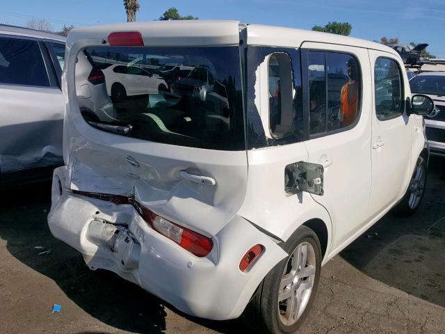 JN8AZ28RX9T104908 - 2009 NISSAN CUBE BASE WHITE photo 4