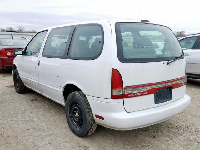 4M2DV1112VDJ50170 - 1997 MERCURY VILLAGER WHITE photo 3