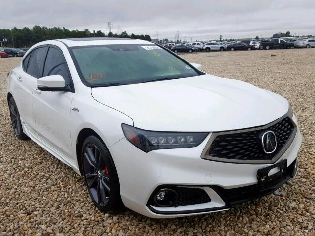 19UUB2F62JA004504 - 2018 ACURA TLX TECH+A WHITE photo 1