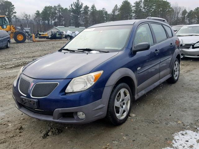 5Y2SM65836Z461602 - 2006 PONTIAC VIBE BLUE photo 2