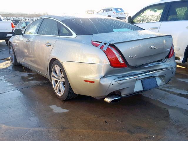 SAJWA2GBXBLV16086 - 2011 JAGUAR XJL GOLD photo 3