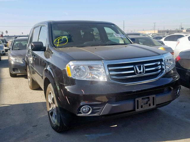 5FNYF3H38FB034442 - 2015 HONDA PILOT SE BLACK photo 1