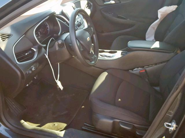 1G1ZB5STXHF161317 - 2017 CHEVROLET MALIBU LS GRAY photo 5