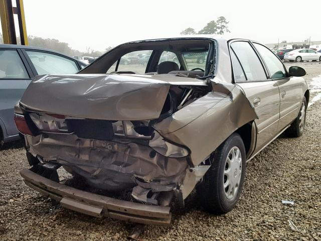 2G4WS52J121155392 - 2002 BUICK CENTURY CU TAN photo 4