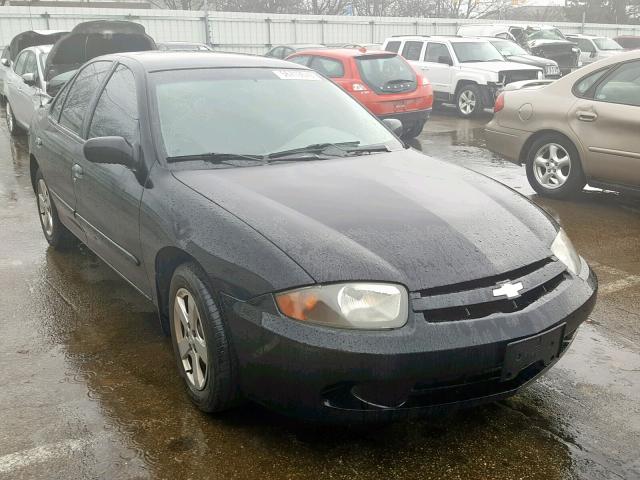 1G1JF52F447169705 - 2004 CHEVROLET CAVALIER L BLACK photo 1