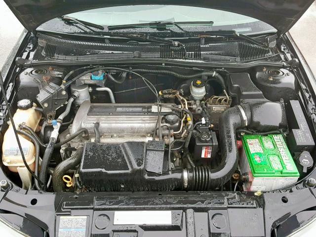 1G1JF52F447169705 - 2004 CHEVROLET CAVALIER L BLACK photo 7