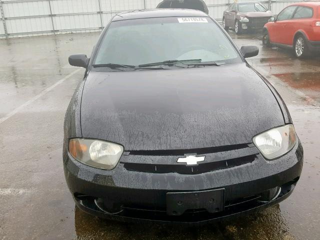 1G1JF52F447169705 - 2004 CHEVROLET CAVALIER L BLACK photo 9