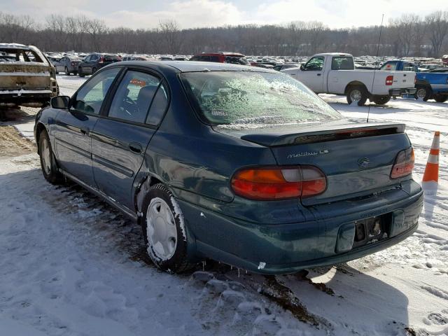 1G1NE52J1Y6202602 - 2000 CHEVROLET MALIBU LS 绿色 照片 3