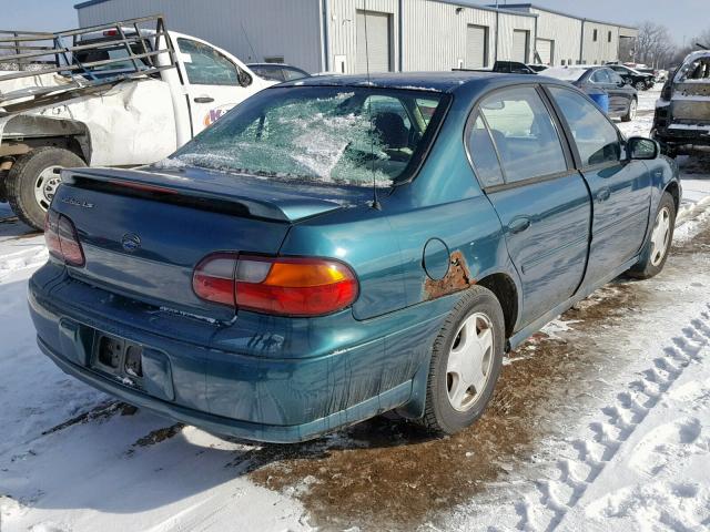 1G1NE52J1Y6202602 - 2000 CHEVROLET MALIBU LS 绿色 照片 4