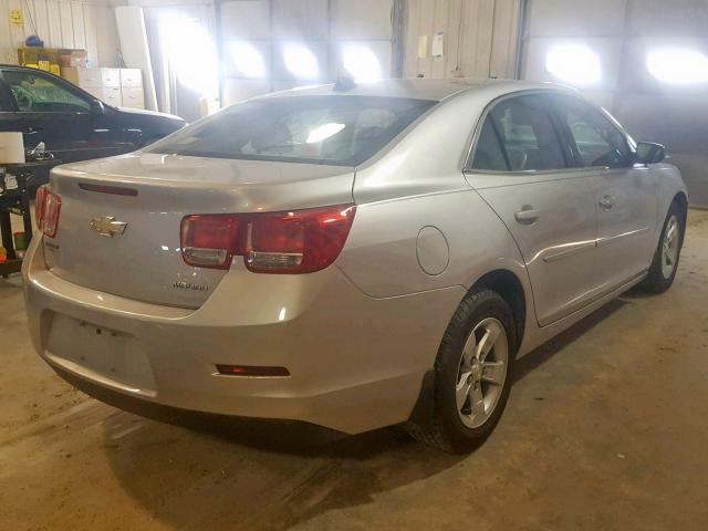 1G11B5SA9DF347338 - 2013 CHEVROLET MALIBU LS SILVER photo 4