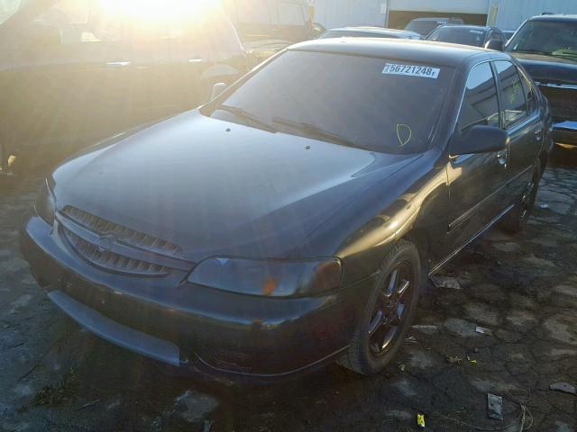 1N4DL01D21C207537 - 2001 NISSAN ALTIMA XE BLACK photo 2