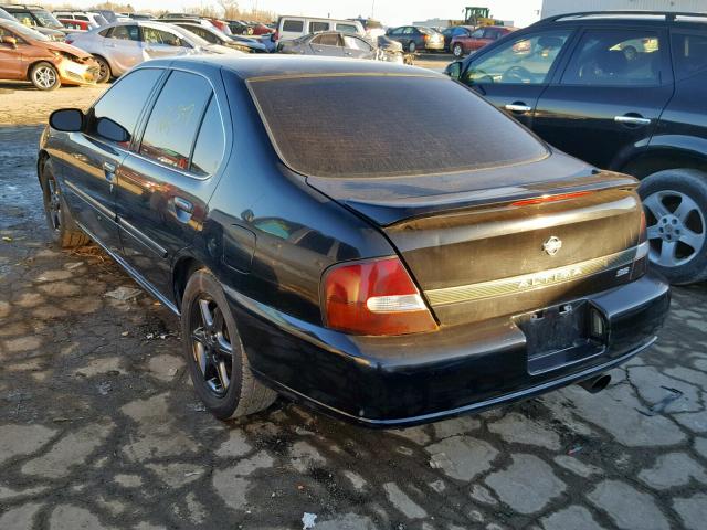 1N4DL01D21C207537 - 2001 NISSAN ALTIMA XE BLACK photo 3