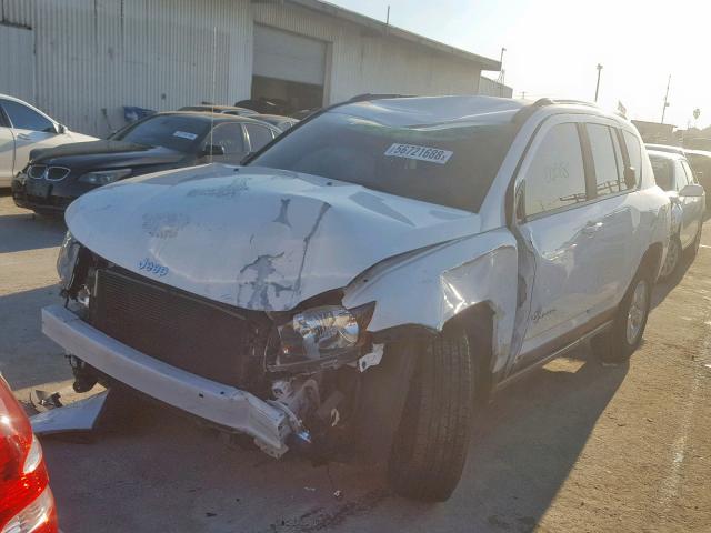 1C4NJCBA6GD575510 - 2016 JEEP COMPASS SP 白色 照片 2