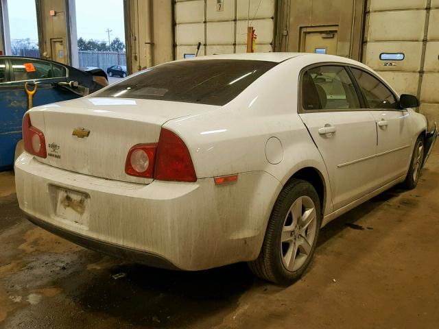 1G1ZA5EUXCF388751 - 2012 CHEVROLET MALIBU LS 白色 照片 4