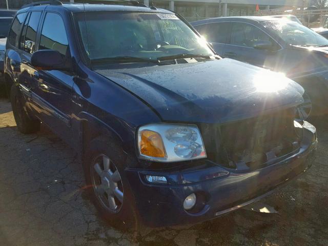 1GKDT13S842239810 - 2004 GMC ENVOY BLUE photo 1