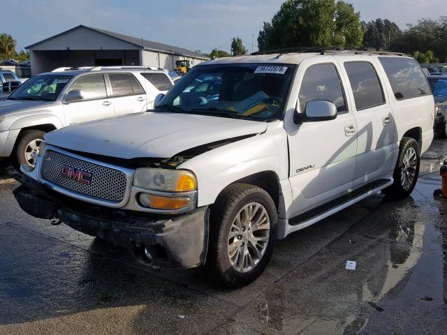 1GKFK66U83J312362 - 2003 GMC YUKON XL D WHITE photo 2