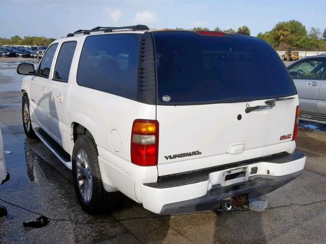 1GKFK66U83J312362 - 2003 GMC YUKON XL D WHITE photo 3