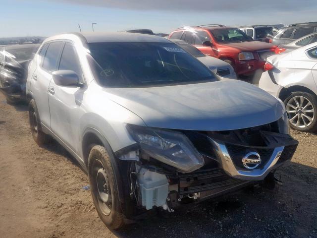 5N1AT2MT4GC796848 - 2016 NISSAN ROGUE S SILVER photo 1