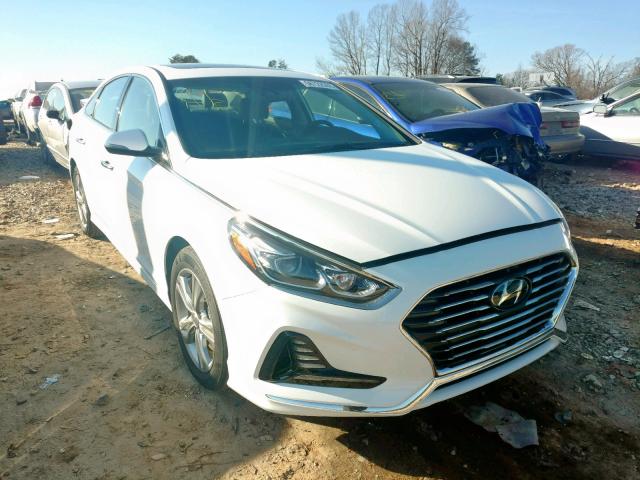 5NPE34AF4JH689813 - 2018 HYUNDAI SONATA SPO WHITE photo 1