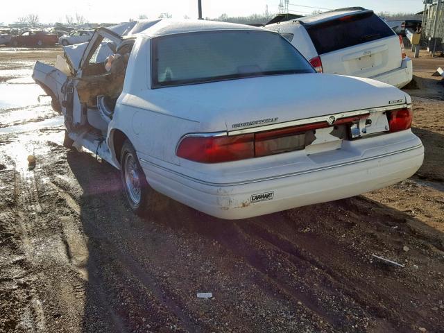 2MELM75W5VX723499 - 1997 MERCURY GRAND MARQ WHITE photo 3