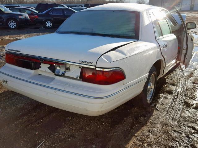 2MELM75W5VX723499 - 1997 MERCURY GRAND MARQ WHITE photo 4