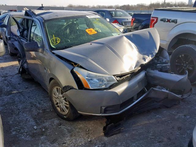 1FAHP35NX8W178422 - 2008 FORD FOCUS SE SILVER photo 1