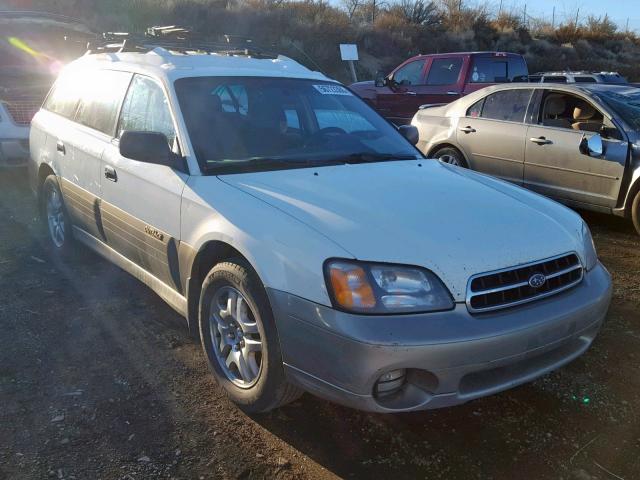 4S3BH6653Y7635918 - 2000 SUBARU LEGACY OUT WHITE photo 1