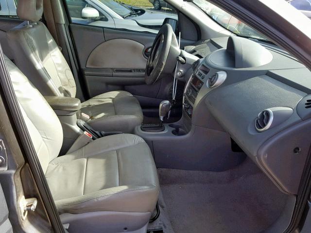 1G8AL58F07Z176273 - 2007 SATURN ION LEVEL GRAY photo 5