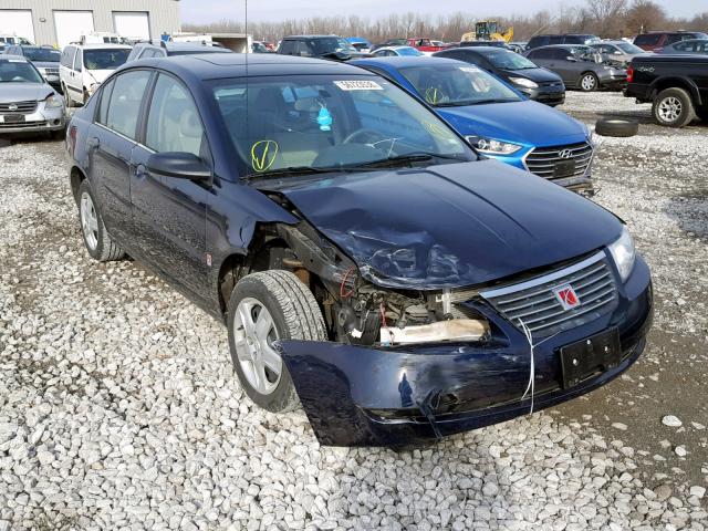 1G8AJ55F57Z167028 - 2007 SATURN ION LEVEL BLUE photo 1