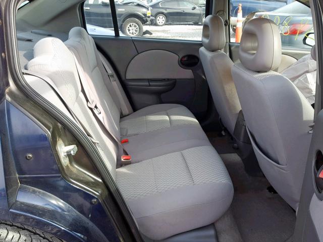 1G8AJ55F57Z167028 - 2007 SATURN ION LEVEL BLUE photo 6