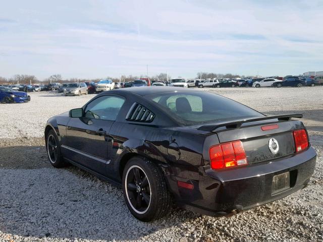 1ZVFT82H065194167 - 2006 FORD MUSTANG GT BLACK photo 3