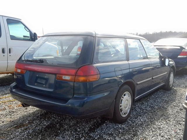 4S3BK6359S7324913 - 1995 SUBARU LEGACY L/O GREEN photo 4