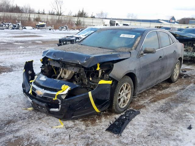 1G11A5SL9EF119765 - 2014 CHEVROLET MALIBU LS შავი ფოტო 2