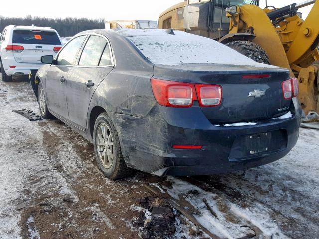 1G11A5SL9EF119765 - 2014 CHEVROLET MALIBU LS შავი ფოტო 3