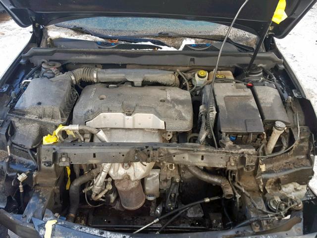 1G11A5SL9EF119765 - 2014 CHEVROLET MALIBU LS შავი ფოტო 7