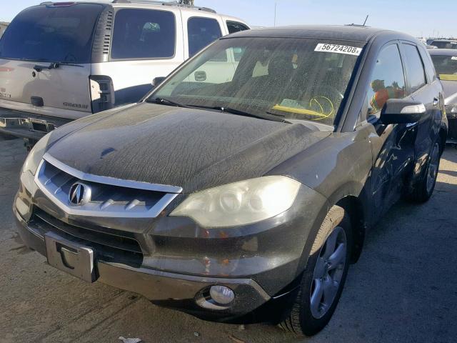 5J8TB18289A003160 - 2009 ACURA RDX BLACK photo 2