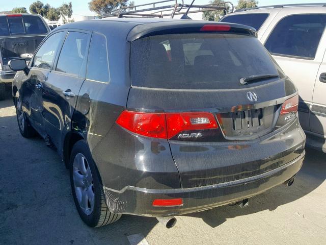 5J8TB18289A003160 - 2009 ACURA RDX BLACK photo 3