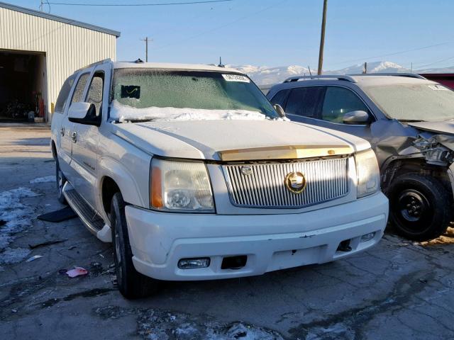 3GYFK66N43G293759 - 2003 CADILLAC ESCALADE E WHITE photo 1