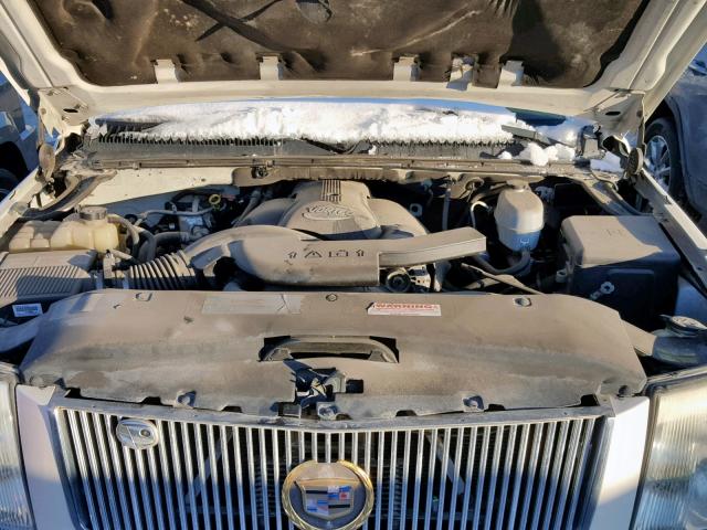 3GYFK66N43G293759 - 2003 CADILLAC ESCALADE E WHITE photo 7