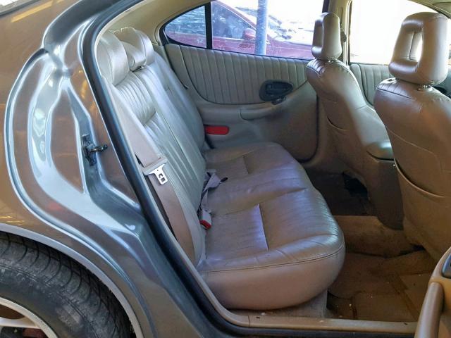 1G2WR52111F128771 - 2001 PONTIAC GRAND PRIX BROWN photo 6