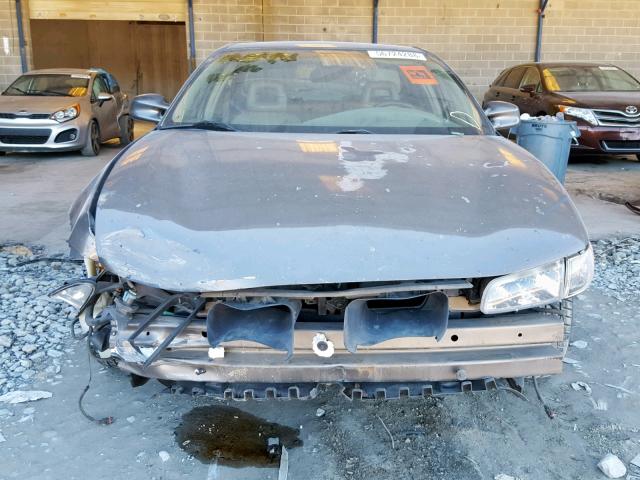 1G2WR52111F128771 - 2001 PONTIAC GRAND PRIX BROWN photo 9