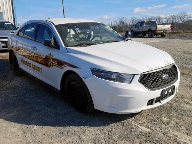 1FAHP2MK2GG128222 - 2016 FORD TAURUS POL WHITE photo 1