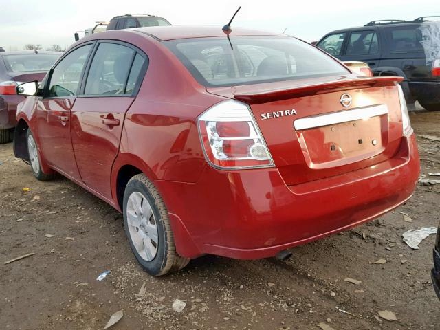 3N1AB6APXBL624829 - 2011 NISSAN SENTRA 2.0 RED photo 3