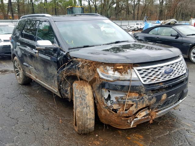 1FM5K8HT9GGC46314 - 2016 FORD EXPLORER P BLACK photo 1