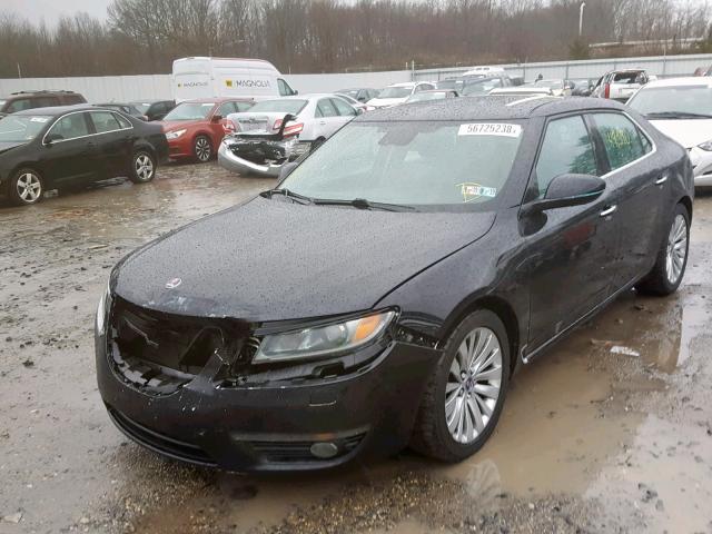 YS3GN4AR1B4007564 - 2011 SAAB 9-5 TURBO BLACK photo 2