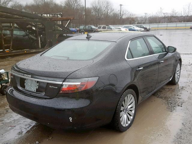 YS3GN4AR1B4007564 - 2011 SAAB 9-5 TURBO BLACK photo 4