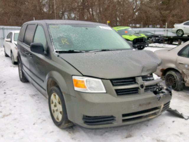 2D4RN4DE2AR454105 - 2010 DODGE CARAVAN BROWN photo 1