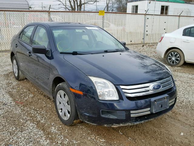 3FAHP06Z99R156786 - 2009 FORD FUSION S BLUE photo 1